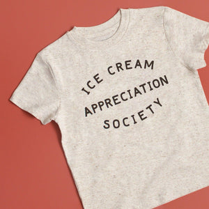 Ice Cream Appreciation Society - Kid's Tee - Cookies & Cream 12-18 Months