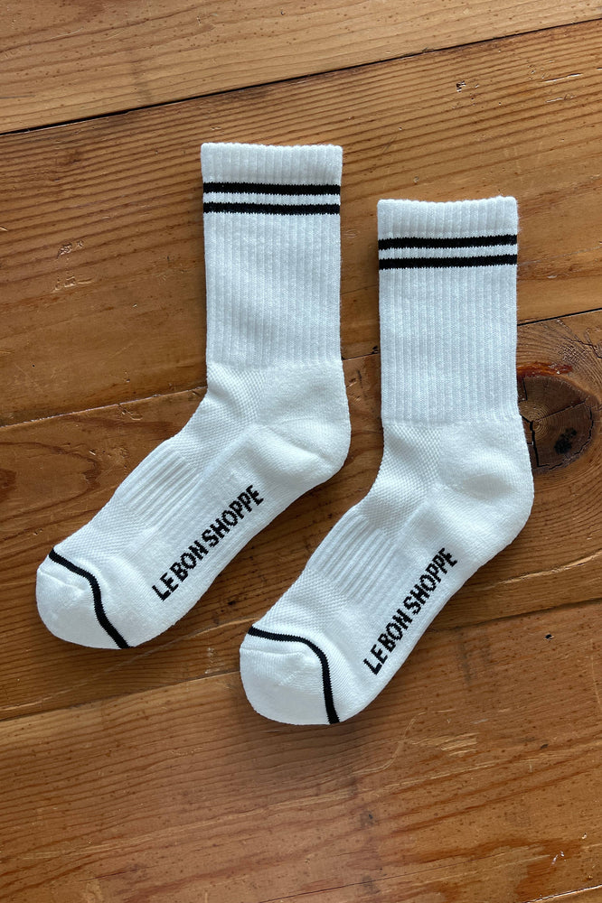 Boyfriend Socks: Wood