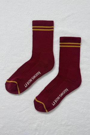 Boyfriend Socks: Wood