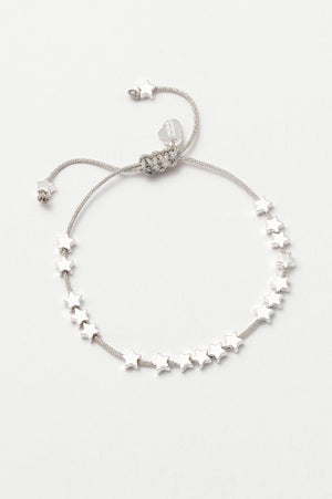 Stars So Bright Friendship Bracelet - Silver