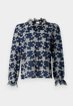 Luna Blouse - Medieval Blue