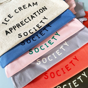 Ice Cream Appreciation Society - Kid's T-shirt - Blue 5-6 years