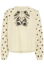 Elumo Blouse - Almond Milk