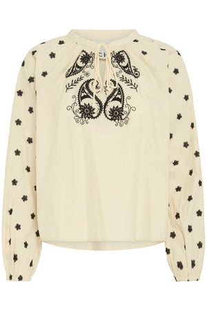 Elumo Blouse - Almond Milk