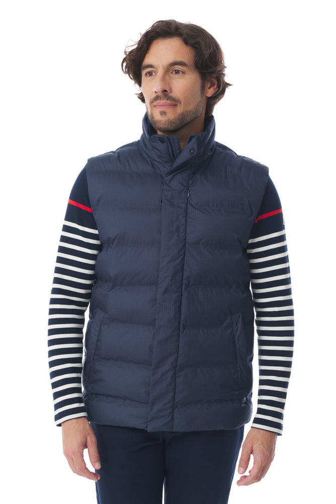 Sleeveless Down Gilet Jacket - Marine
