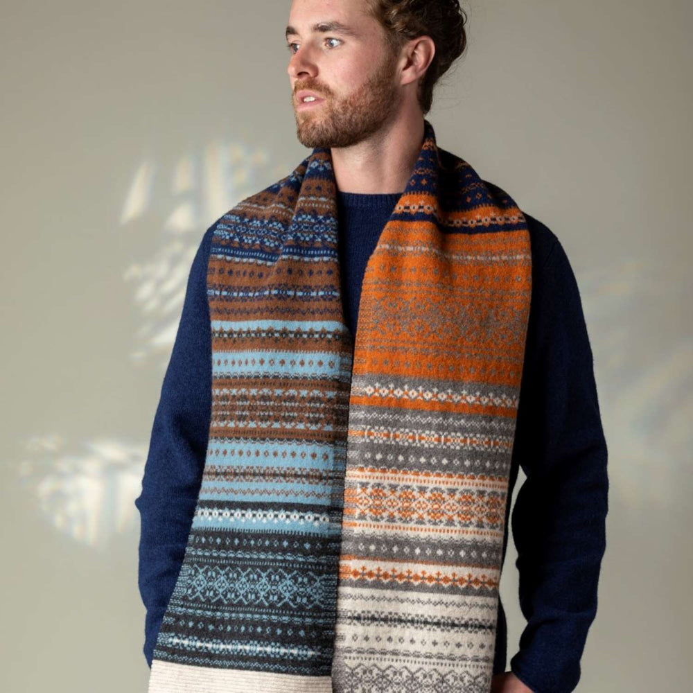 Alloa Fairisle Scarf - Winter