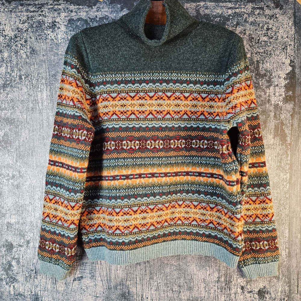 Kinross High Neck Sweater - Prelude