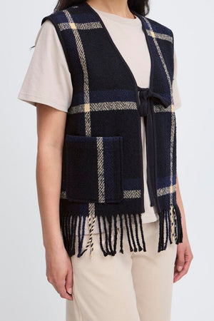 Foniza Waistcoat - Blue