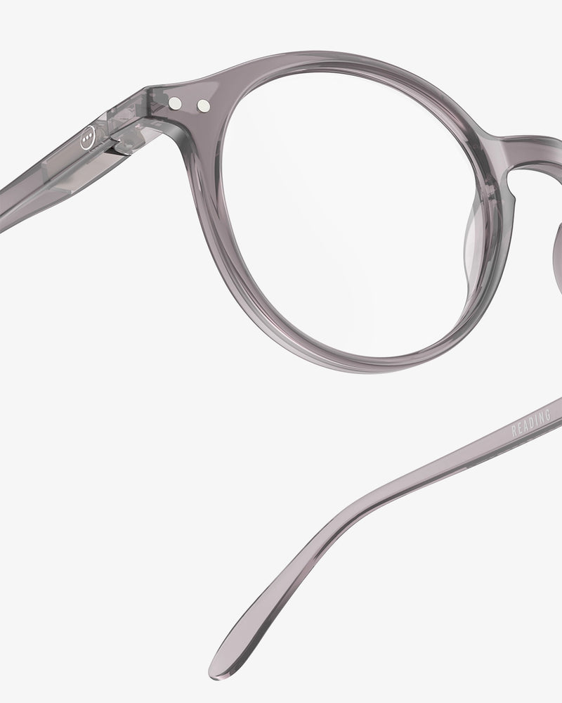 Shape D Electronic Grey Reading Glasses