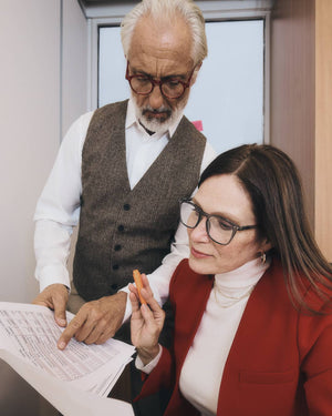 Shape E Electric Grey Reading Glasses