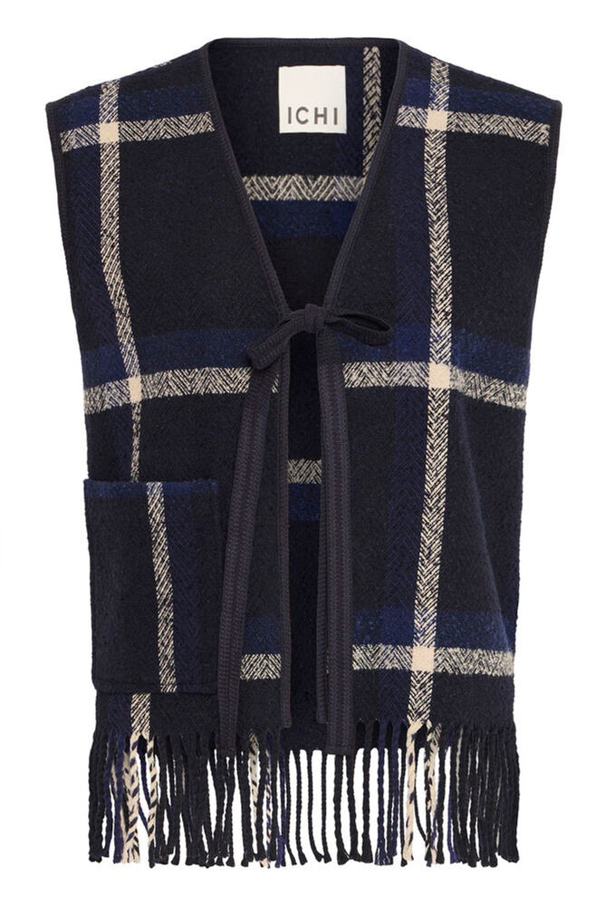 Foniza Waistcoat - Blue