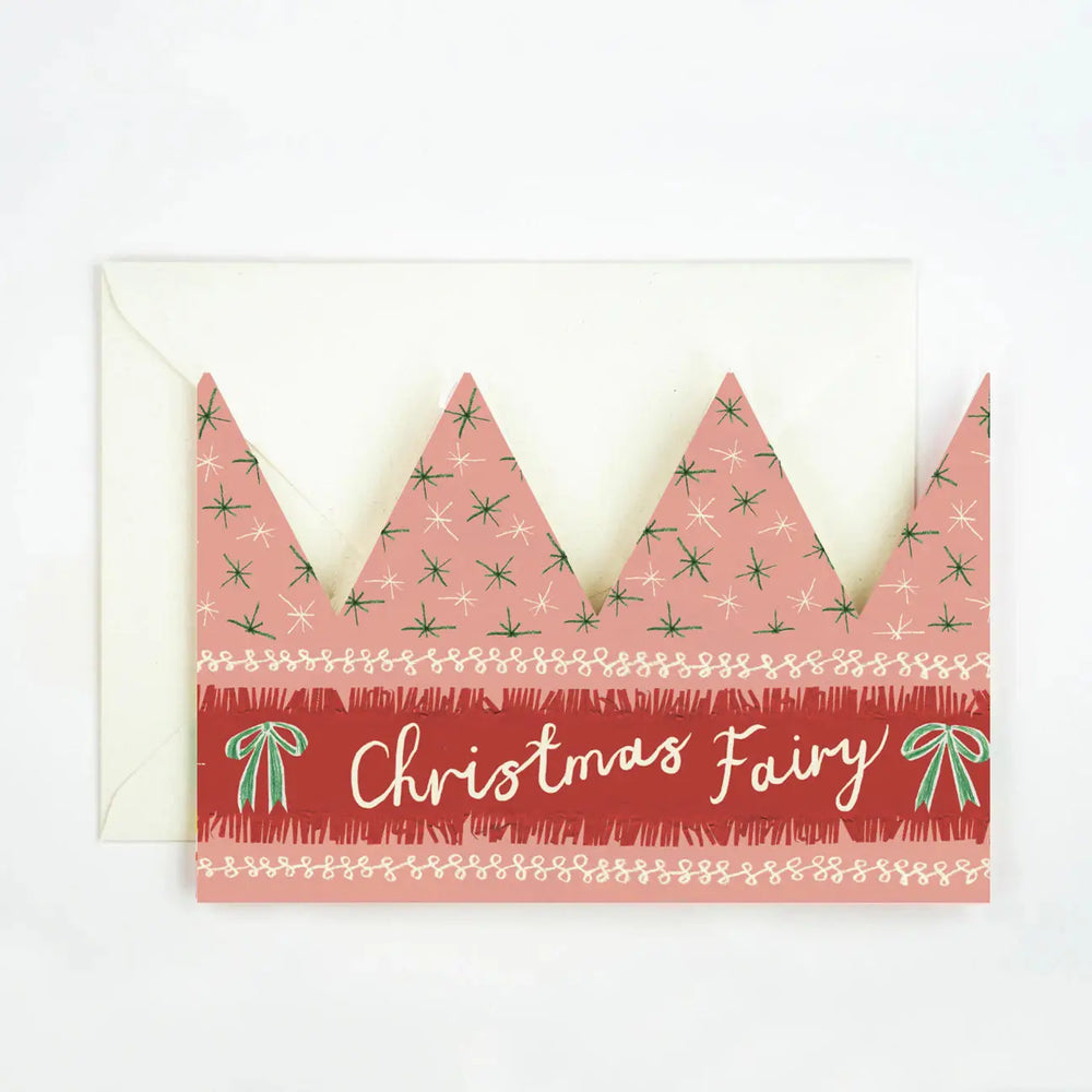 Christmas Fairy Crown Card