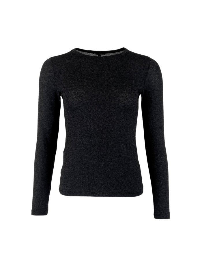 Faye Long-Sleeved Top - Black