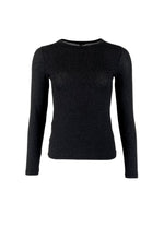Faye Long-Sleeved Top - Black