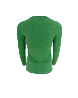 Faye Long-Sleeved Top - Grass Green