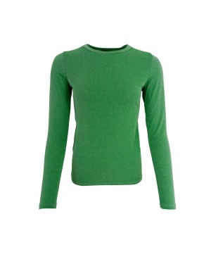 Faye Long-Sleeved Top - Grass Green