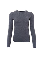 Faye Long-Sleeved Top - Steel Grey