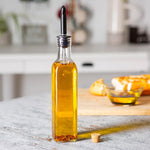 Olive Oil Bottle with Pourer Lid