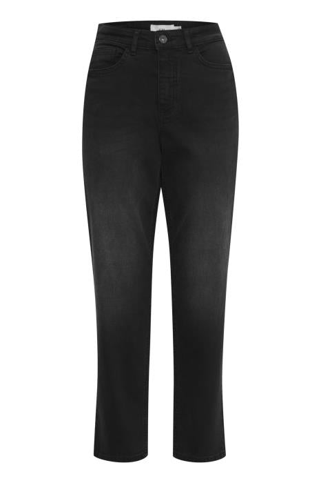 Twiggy Raven Straight Leg Jeans - Black