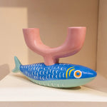 Ceramic Fish Candle Holder