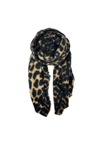 Flavia Leo Scarf - Black