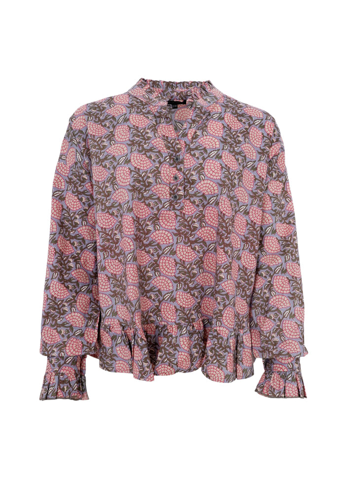 Flora Ruffle Blouse