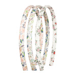 Floral Alice Band Set of 3