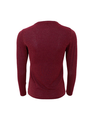 Faye Long-Sleeved Top - Plum