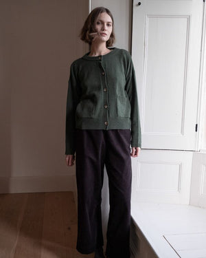 Mira Wool Cardigan - Rosemary