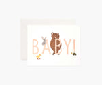 'Baby' Birth Card - Pink