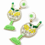 Gin Cocktail Earrings