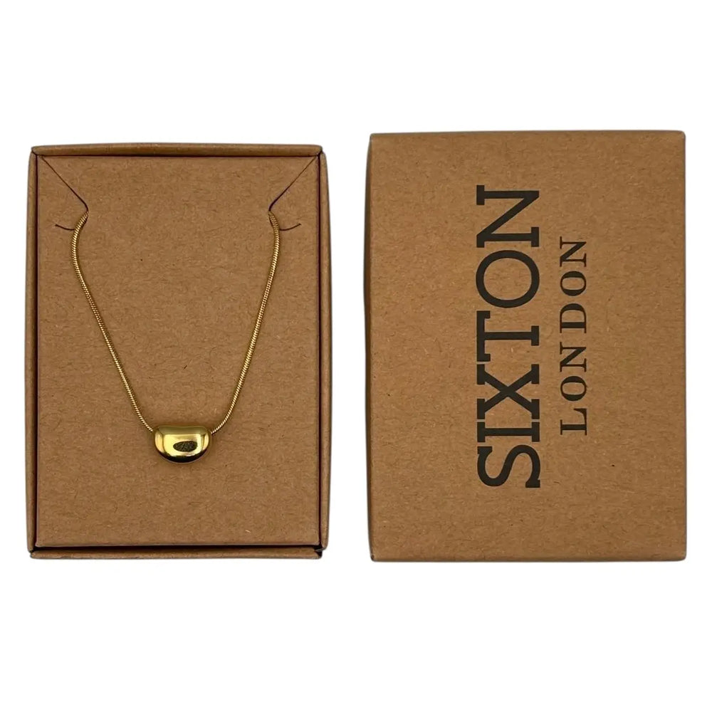 Gold Bean Necklace