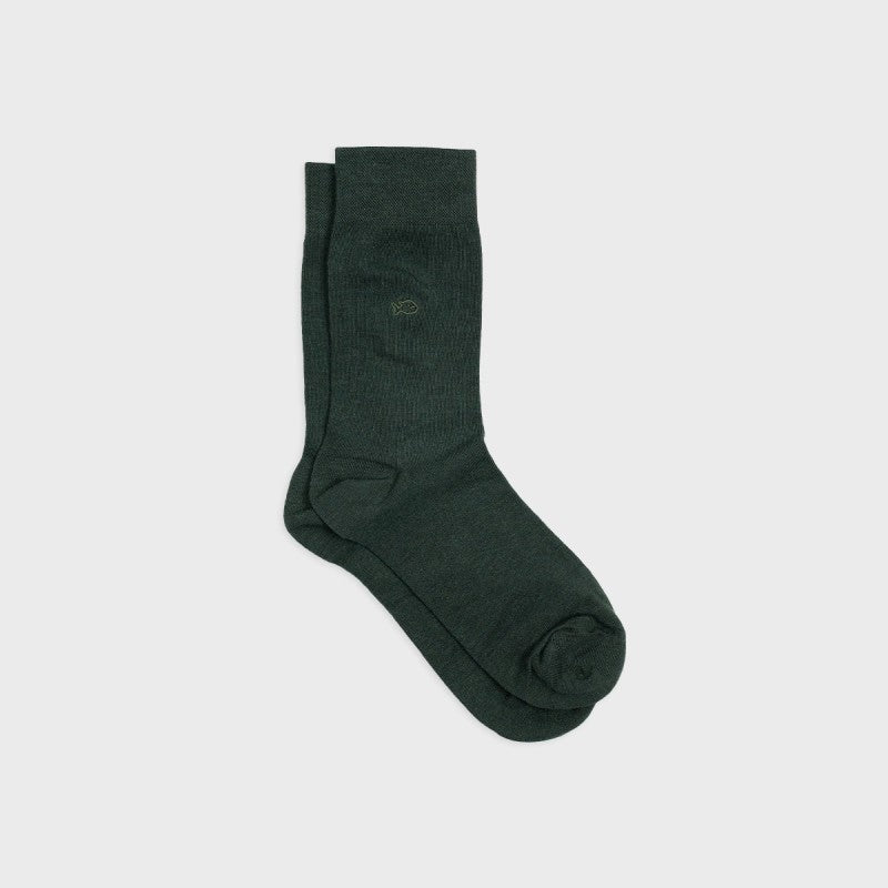 Men's Bamboo Socks - Dark Green