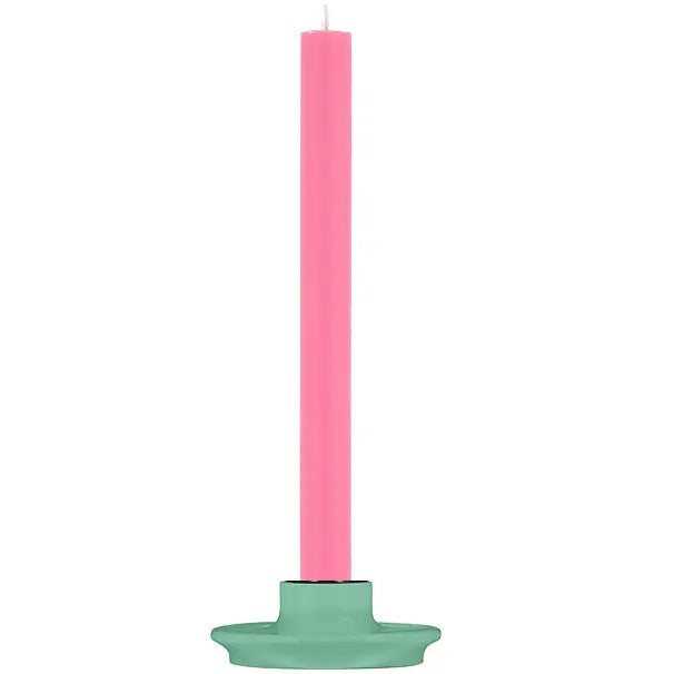 Candle Holder - Opaline Green