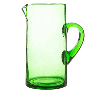 Jebel Recycled Glass Jug - 1L - Green