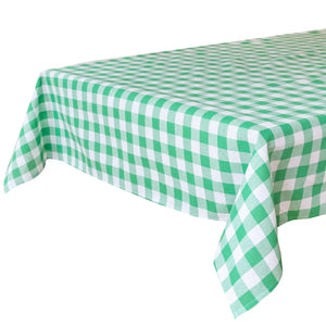 Gingham Tablecloth - Green