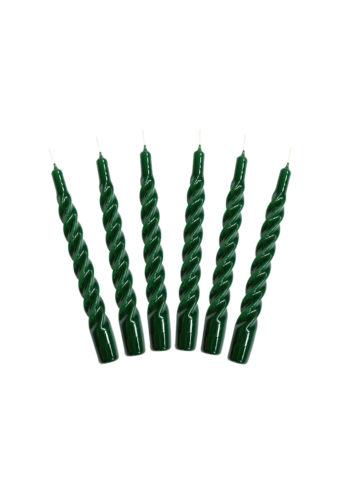 Twist Lacquered Candle - 21cm