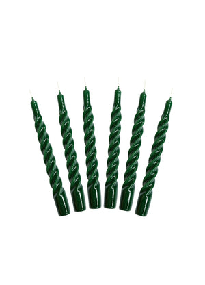 Twist Lacquered Candle - 21cm