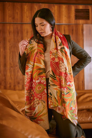 Fans Scarf - Scarlet