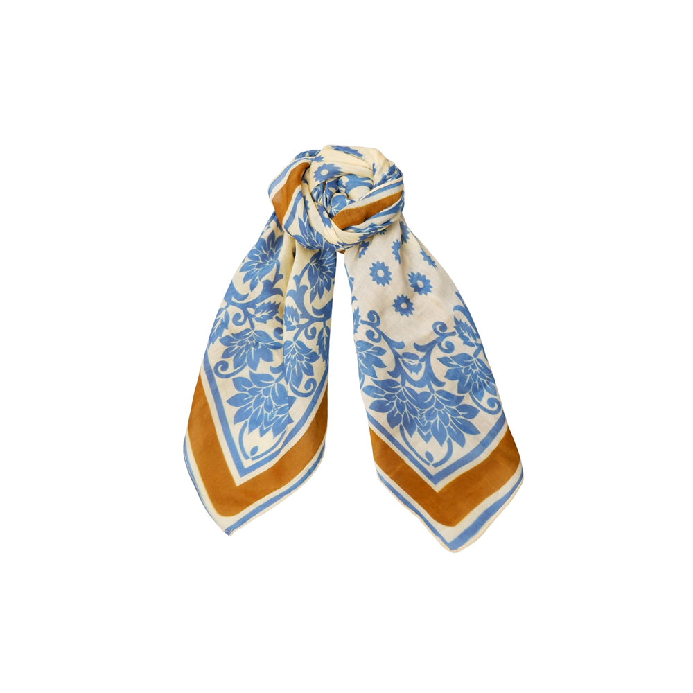 Hallie Scarf - Blue / Yellow