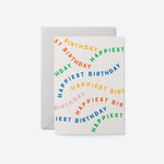 Happiest Birthday Card - Graphic