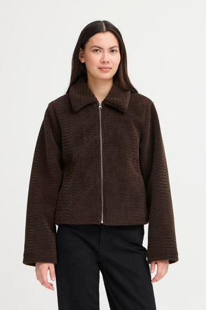 Hatavo Casual Jacket - Chocolate Torte - Brown