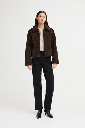 Hatavo Casual Jacket - Chocolate Torte - Brown