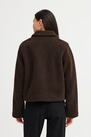 Hatavo Casual Jacket - Chocolate Torte - Brown