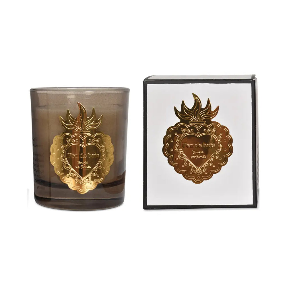 Heavenly Wood Fire Candle - Boxed