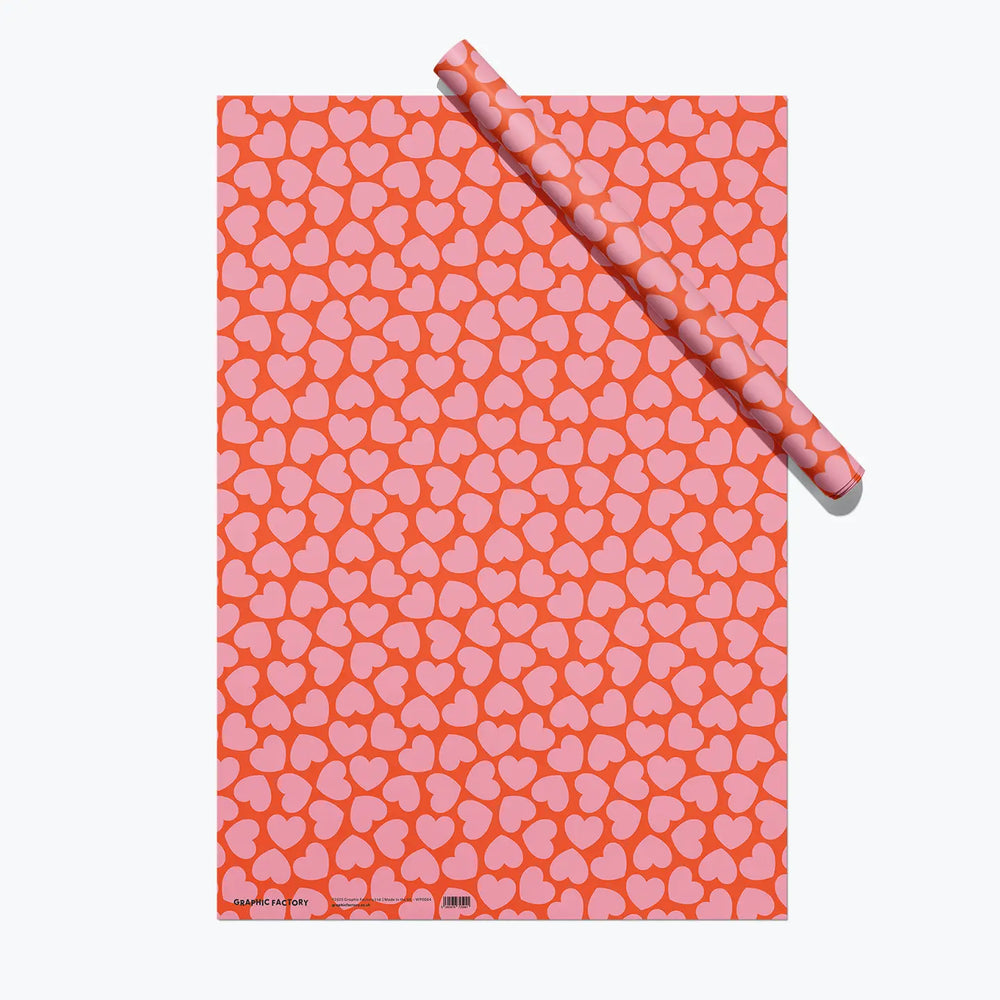 Red Hearts Wrap
