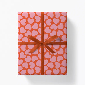 Red Hearts Wrap