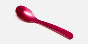 Egg Spoon - Raspberry