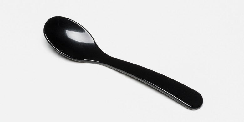 Egg Spoon - Black