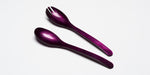 Salad Spoons - Plum (Pair)